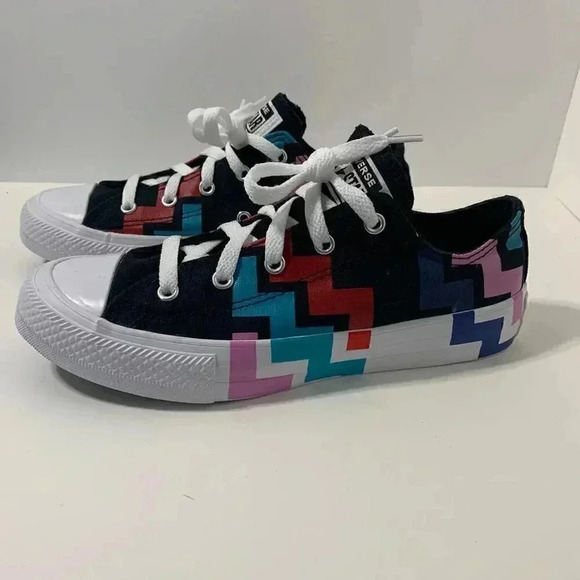 Converse All Star Zig Zag Low Top Sneakers - Picture 3 of 8